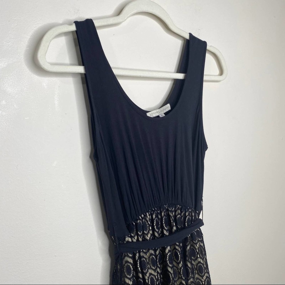 Kimi + Kai Maternity Lace Dress Medium - Picture 4 of 8